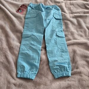 NWT Girls Blue Cargo Pants